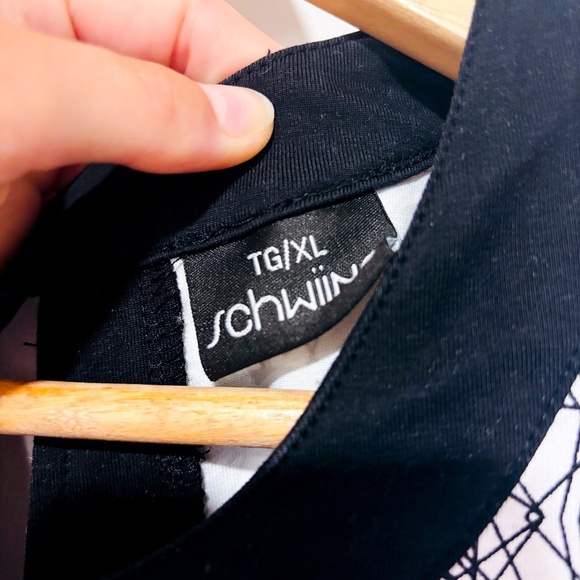 SCHWIING Black and pink dress - Picture 6 of 6